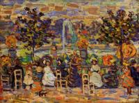 Prendergast, Maurice Brazil - In Luxembourg Gardens